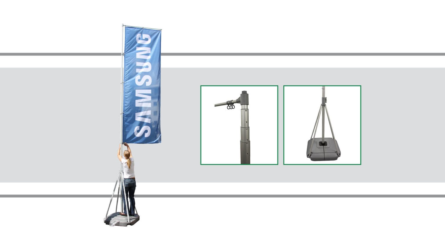 Mobil Flags Mobile Flag Systems | Fotoreklame