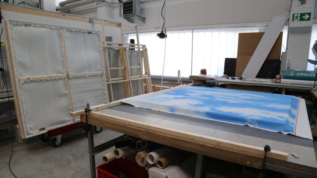 Fabric frame for the Zingst Experimentarium